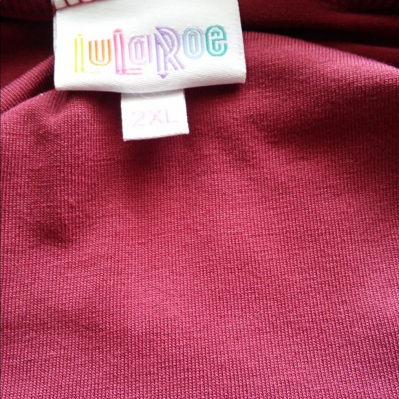 LuLaRoe, MAXI dress. Size 2XL. - Picture 3 of 5